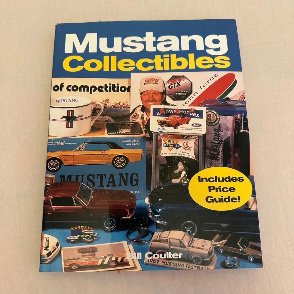 Mustang Collectibles Bill Coulter Ford‎ Reference Book Price Guide MBI Hardcover